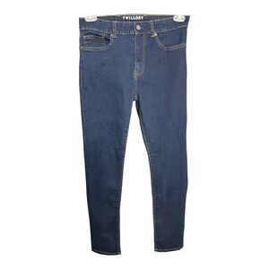 Twillory Jeans Mens 32x32 (Actual 30x30) Technical Performance Denim Dark Wash